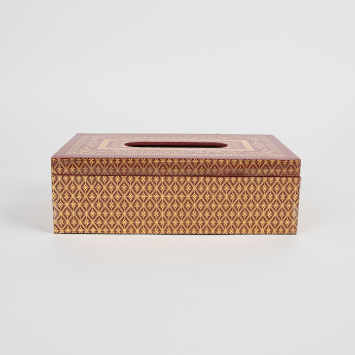 BAROQUE RED TISSUE BOX 24X18CM (202073474)