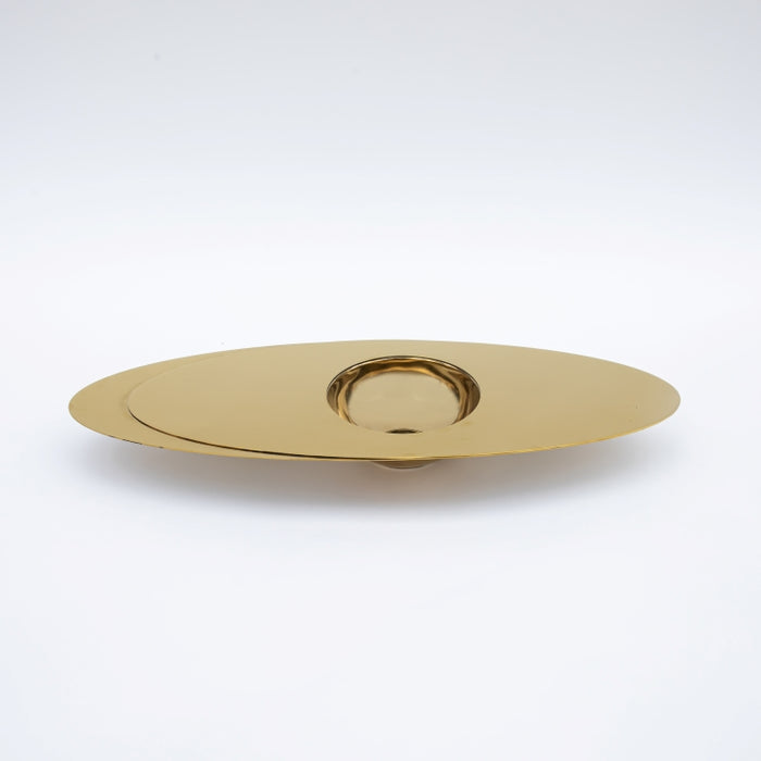 DAZHANG-STAINLESS STEEL TRAY GOLD 50X19X10CM (202107519)