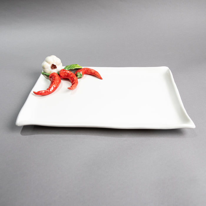 PEPERONCINI RECT TRAY 35CMX24CM BIG (202029233)