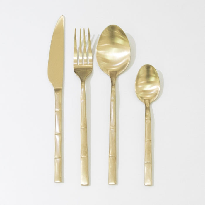 FOSUNY-24PCS CUTLERY SET MATT GOLD (202061249)