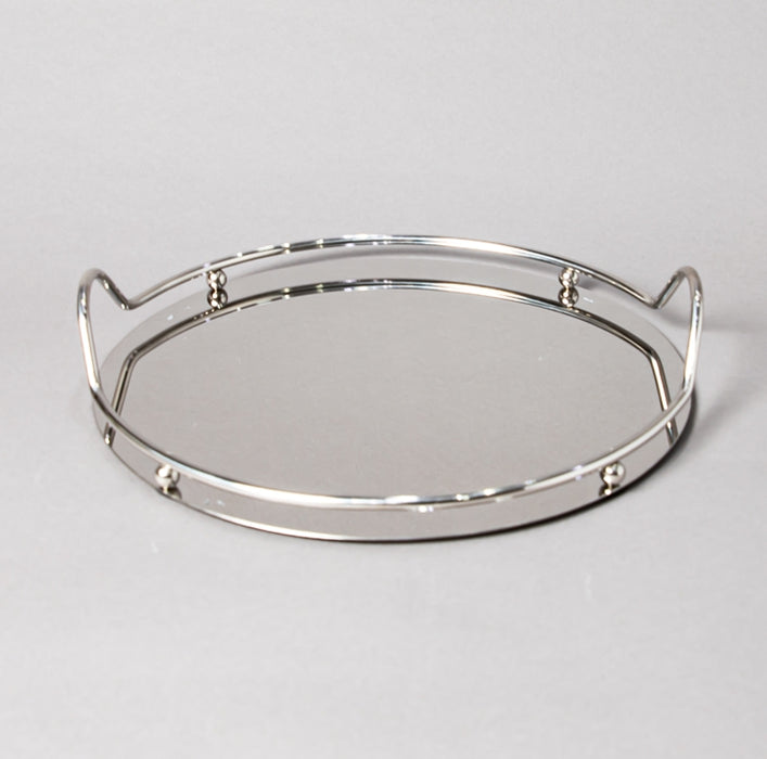 STEEL TRAY 32CM SILVER (202016359)