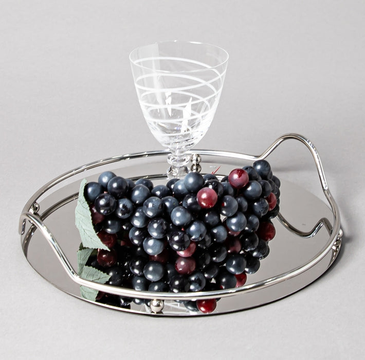 STEEL TRAY 32CM SILVER (202016359)