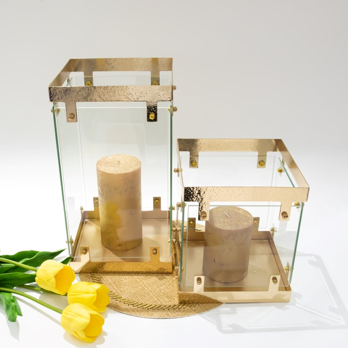 DAZHANG-CANDLE HOLDER GOLD W23CM H27CM (418060175)