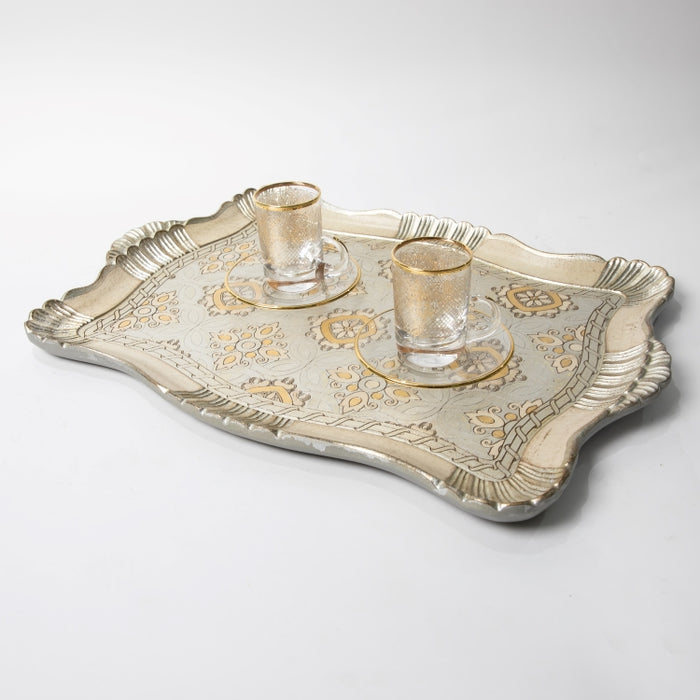 FIRIDOLFI WOODEN RECT.TRAY MED IV (202107447)