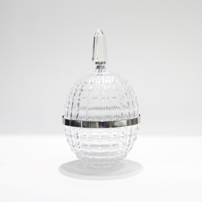 DAZHANG-CUTLERY HOLDER SILVER D23CM (202245121)