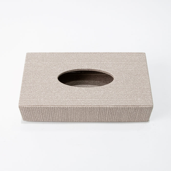 RECT.TISSUE BOX BRAID LATTE (202042166)