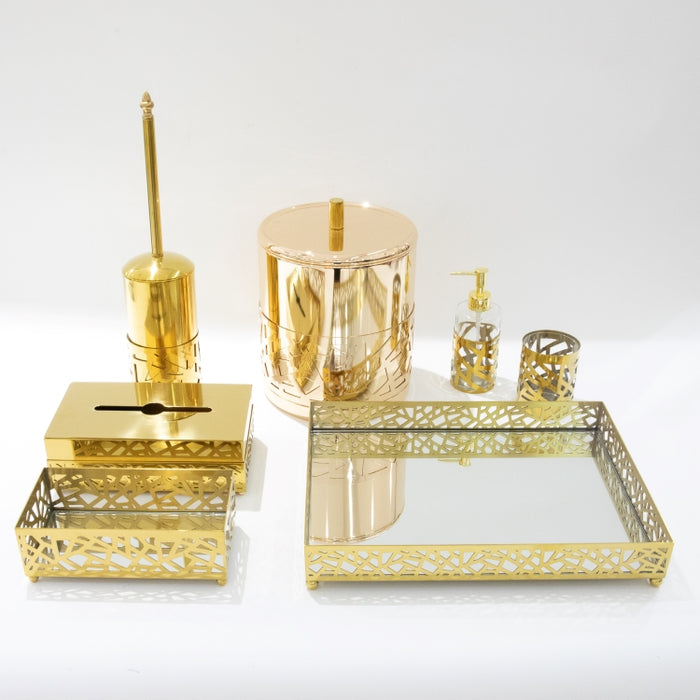 DAZHANG-7PCS BATHROOM SET GOLD (264846595)