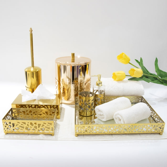 DAZHANG-7PCS BATHROOM SET GOLD (264846595)