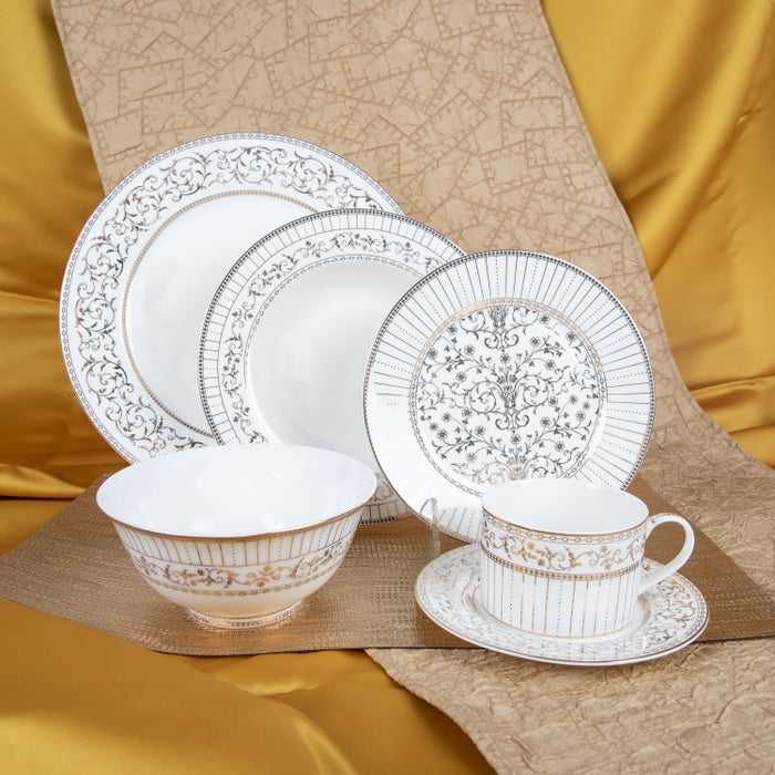GOLDEN SOUP PLATE 21.5CM (202073443)