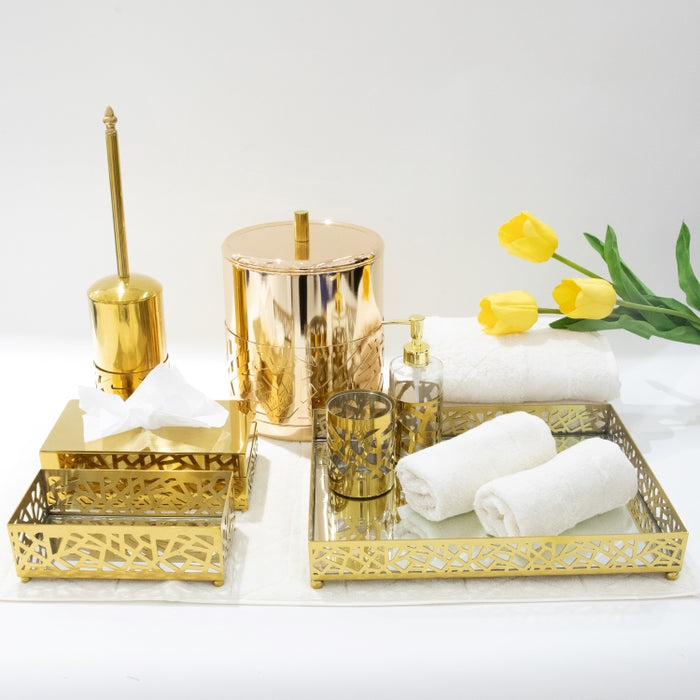 DAZHANG-7PCS BATHROOM SET GOLD (264846595)
