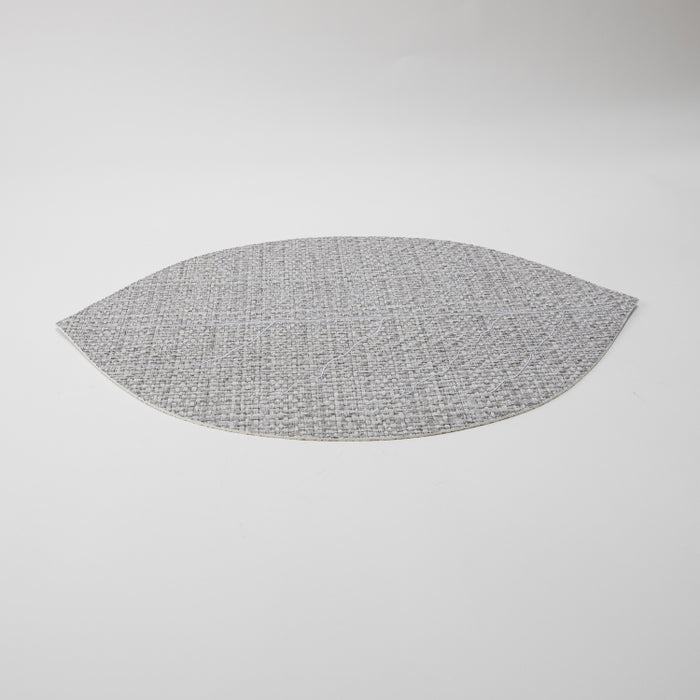 LEAF PLACEMAT RAFYA GREY (202055072)