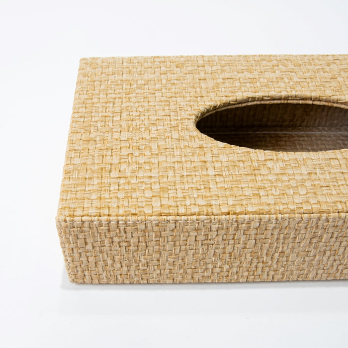 RECT.TISSUE BOX RAFYA YELLOW (202042172)