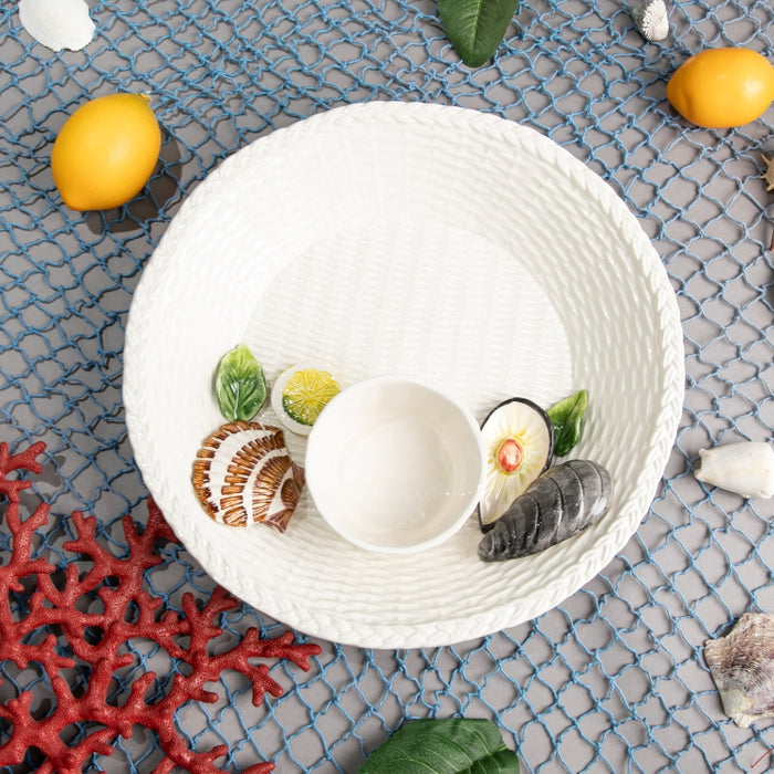 SEAFRUIT ROUND PLATE&CUP 30D (202029192)