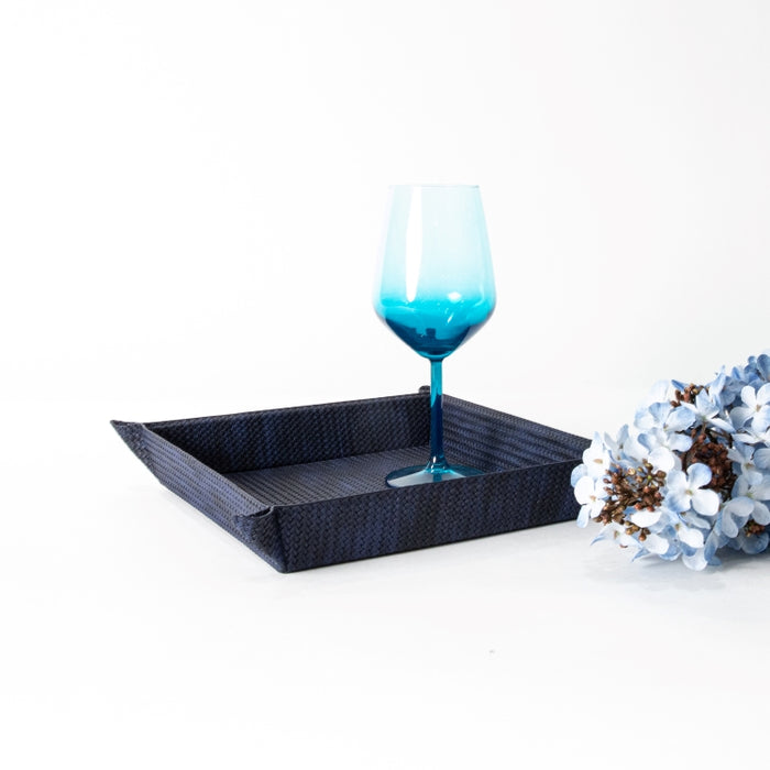 VALET TRAY SQUARE NAVY BLUE 26CM (202042200)