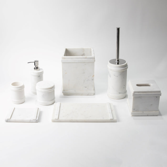 OTL-8PCS BATHROOM SET B-WHITE (264846576)