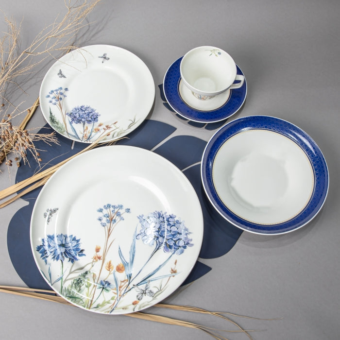 FOSUNY-NEW BONE CHINA 20PCS DINNER SET LILAC (202029259)