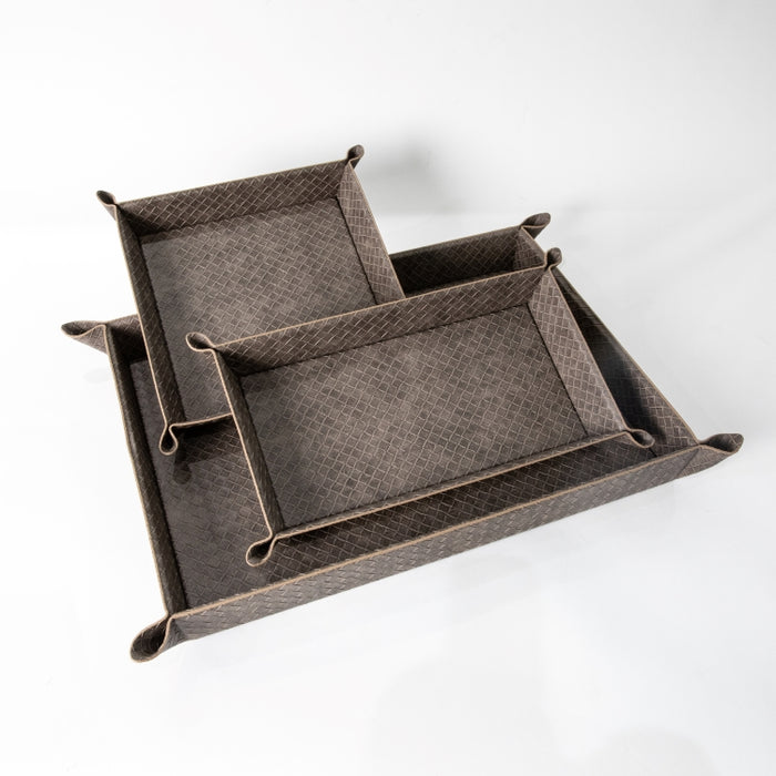 VALET TRAY LARGE BROWN 48CMX35CM (202042191)