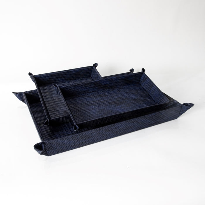 VALET TRAY SQUARE NAVY BLUE 26CM (202042200)