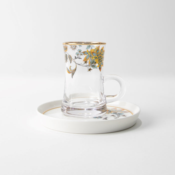 TWINS-6PCS TEACUP&SAUCER TULIP BLUE (202029268)