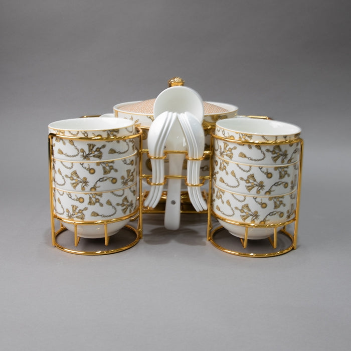 WEIDA 15PCS SERVING SET RED (202029289)