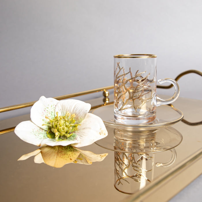 TEACUP&SAUCER SET/6PCS G894Z (202016487)