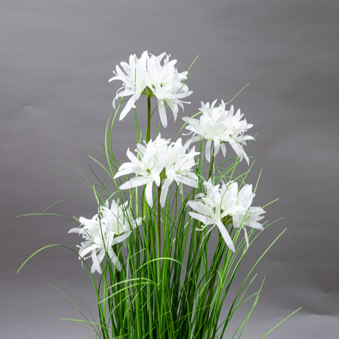 LONGJIN-90CM WHITE MAGIC LILY GRASS (413252188)