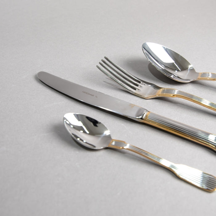 CAPRI 24PCS CUTLERY SET GOLD DSN GLT (202064318)