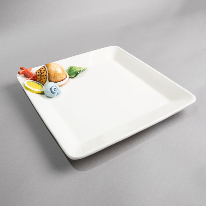 SEAFRUIT SQUARE DISH 26CMX26CM (202029185)