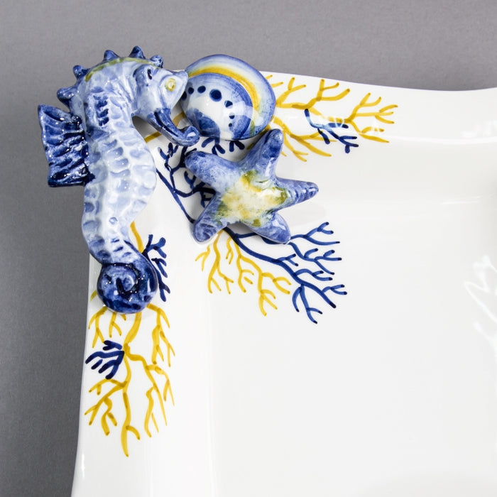 CORAL DEEP PLATE 23CMX23CM (202029239)