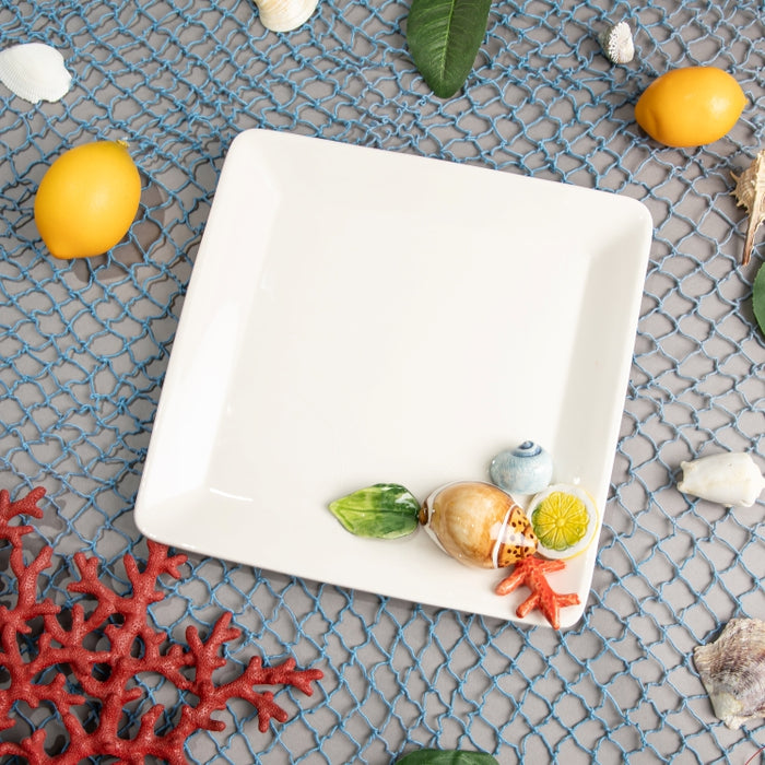 SEAFRUIT SQUARE DISH 26CMX26CM (202029185)