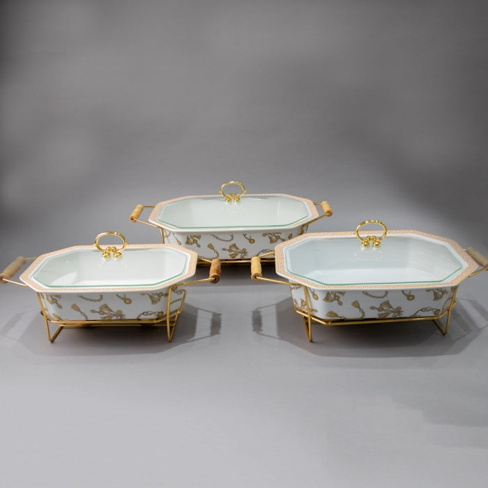 WEIDA 16" OCTAGON CASSEROLE RED (202029288)