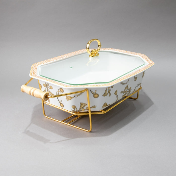 WEIDA 14.5" OCTAGON CASSEROLE RED (202029287)