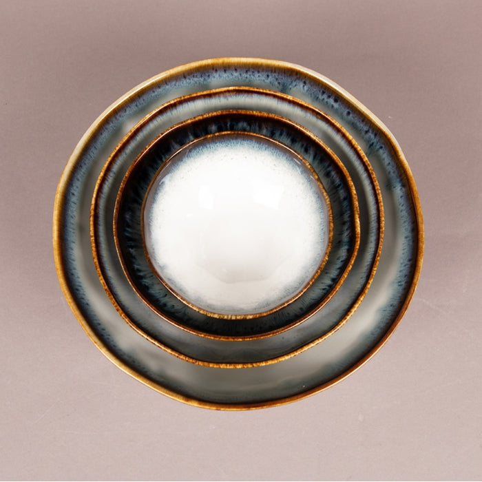 NUANCES PORCELAIN BOWL 22CM BLU (202073137)