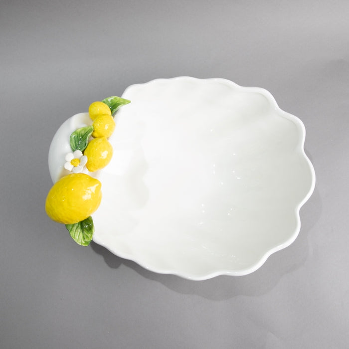 LEMON BOWL SHELL 40CMX30CM (202029175)