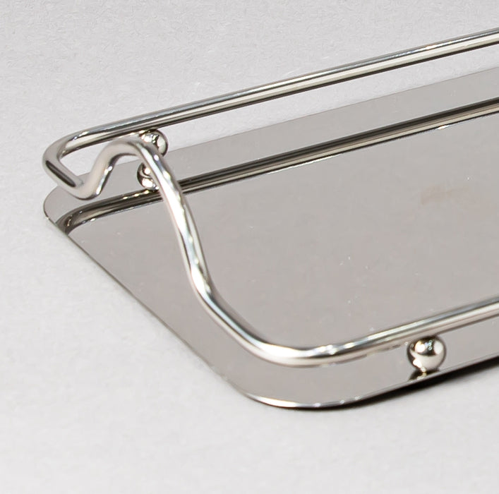 STEEL TRAY 35CMX20CM SILVER SMALL (202016351)