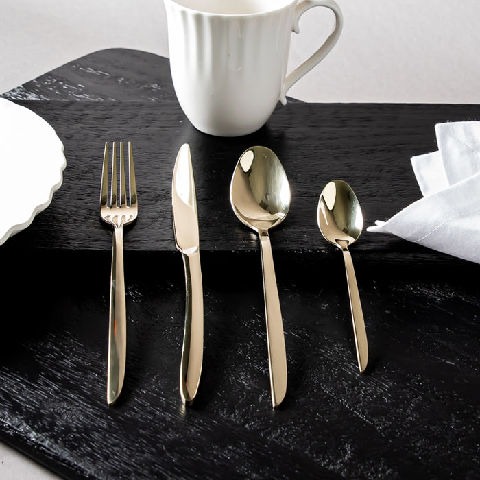 FOSUNY-24PCS CUTLERY SET SHINY GOLD (202061210)